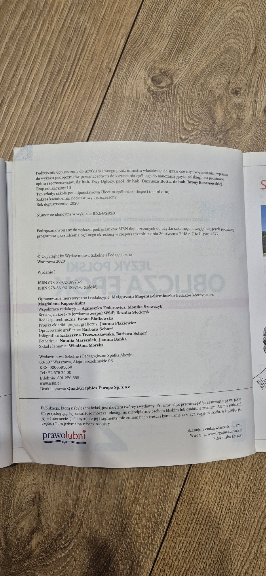 Oblicza epok 2 język polski  do liceum ogólnokształcącego