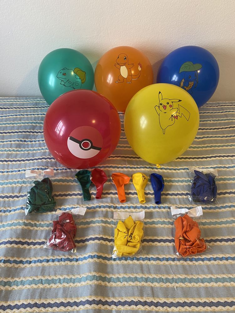 Balões Pokémon festas aniversário