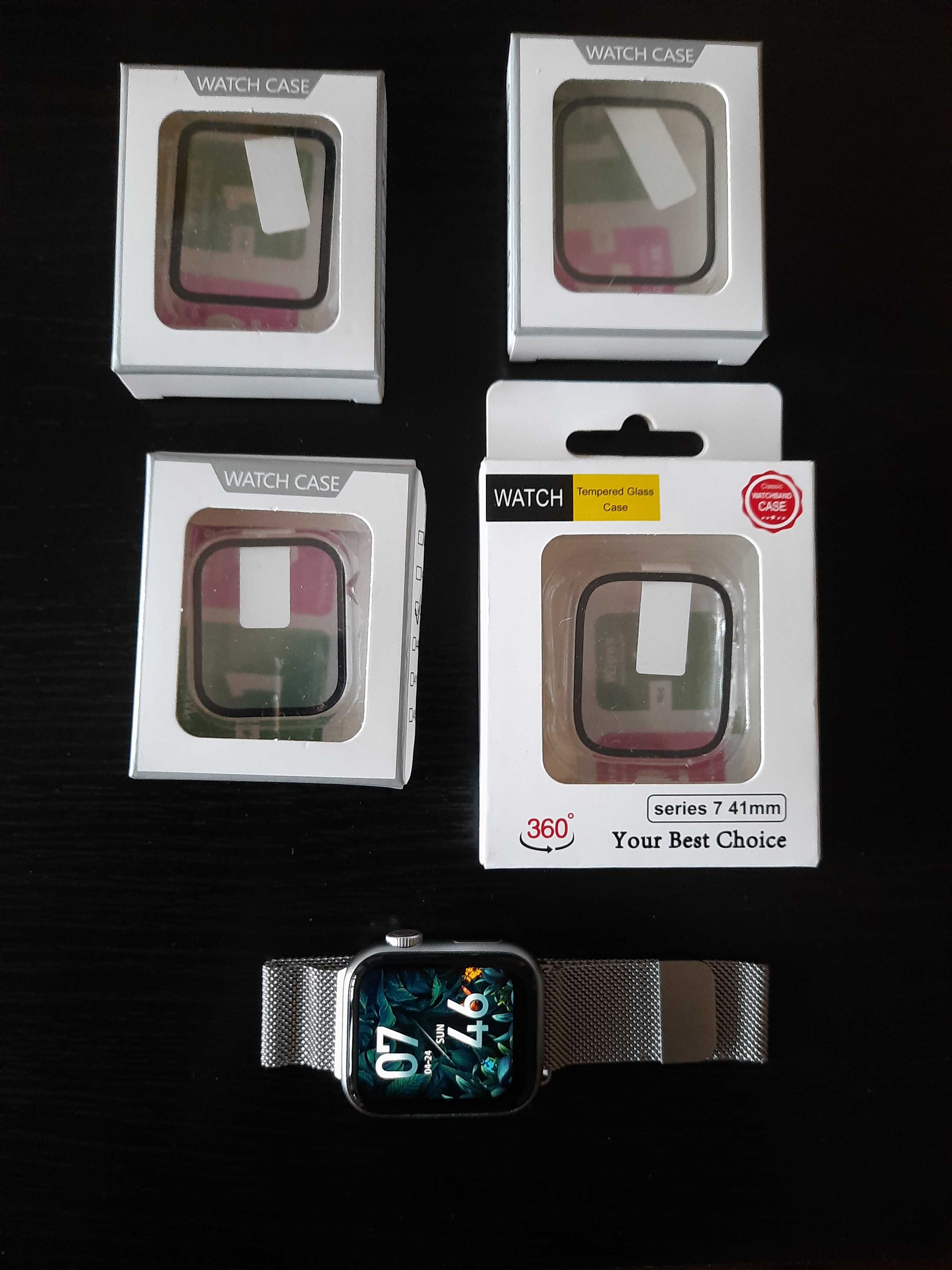 Capas 360° para Apple Smartwatch Series 3/654/7 de 40mms/42mms/44mms