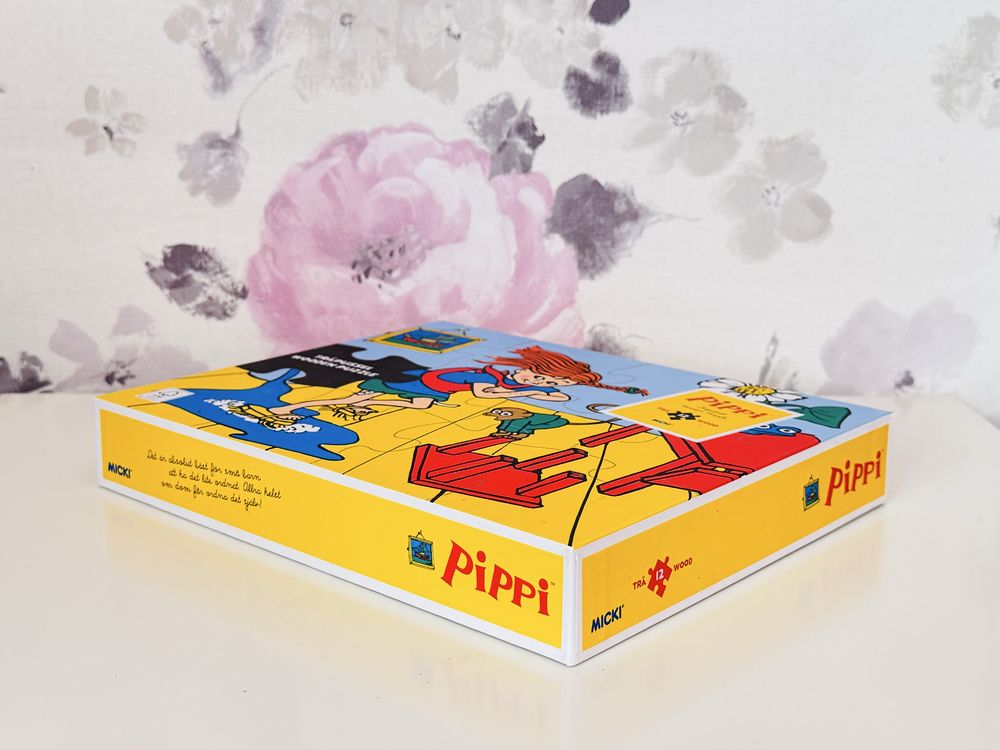 Drewniane Puzzle Pippi Langstrumpf, Pippi Pończoszanka