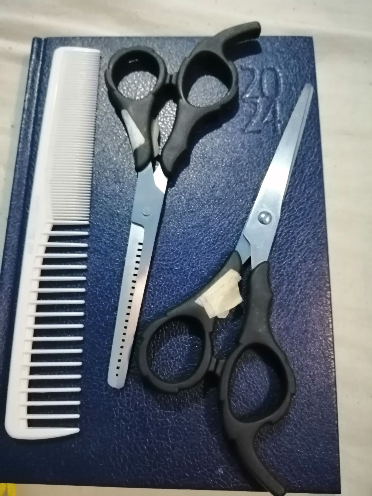 Conjunto corte cabelo a tesoura Barbeiro