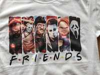 Koszulka friends chucky freedy horror