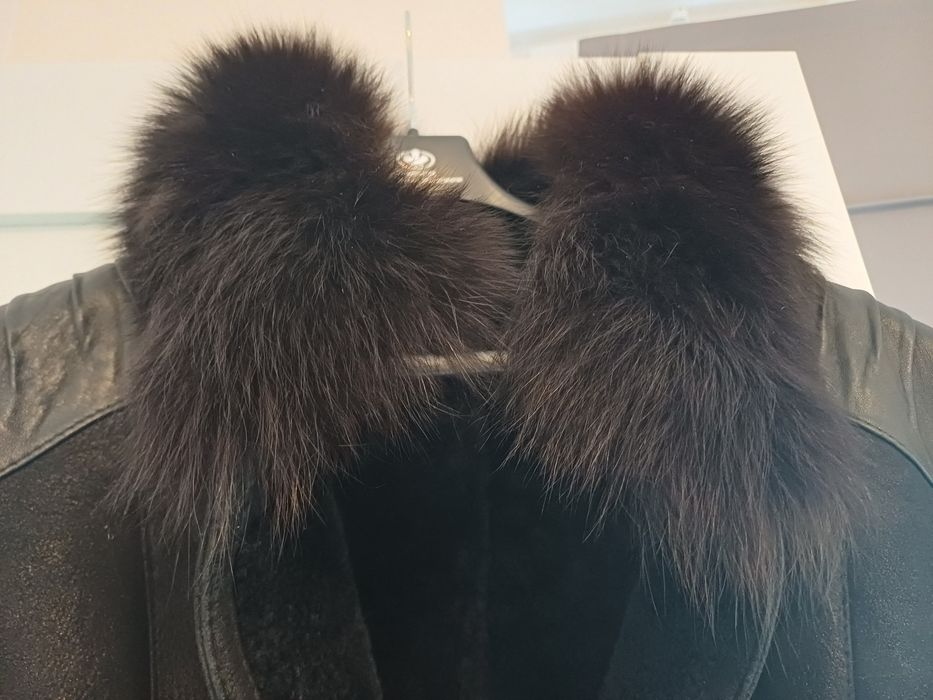 Kożuch damski naturalny