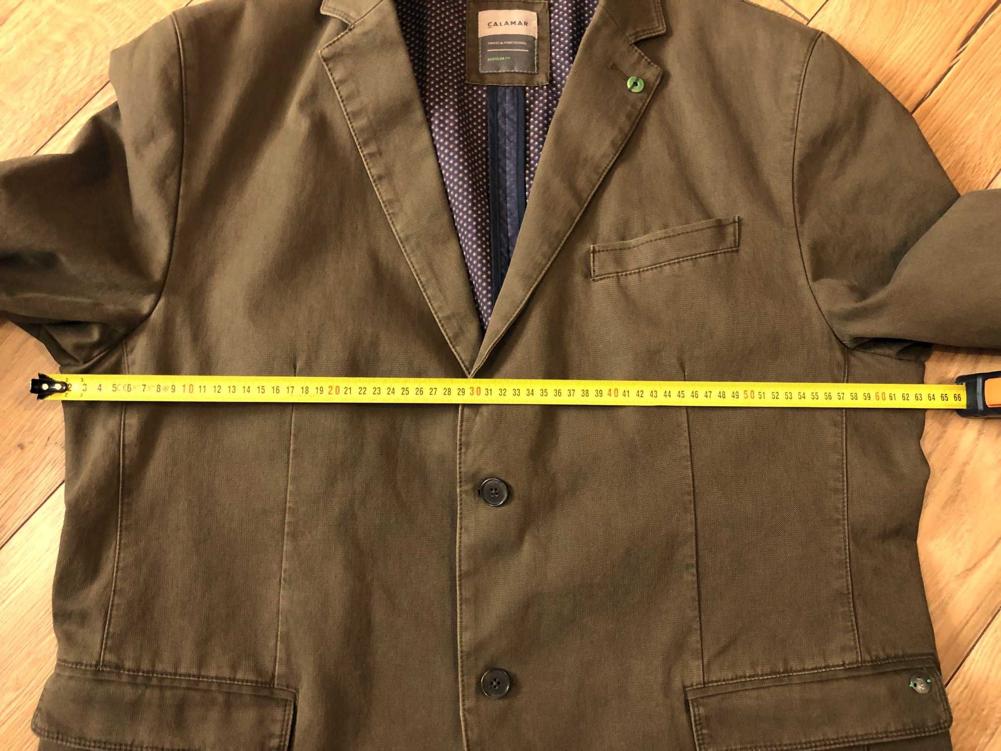 Marynarka męska dżinsowa khaki 2XL/3XL Calamar 55zł