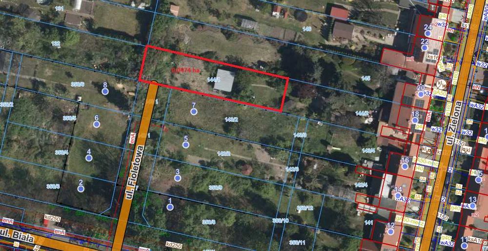 Wrocław Fabryczna Stabłowice ul. Fioletowa