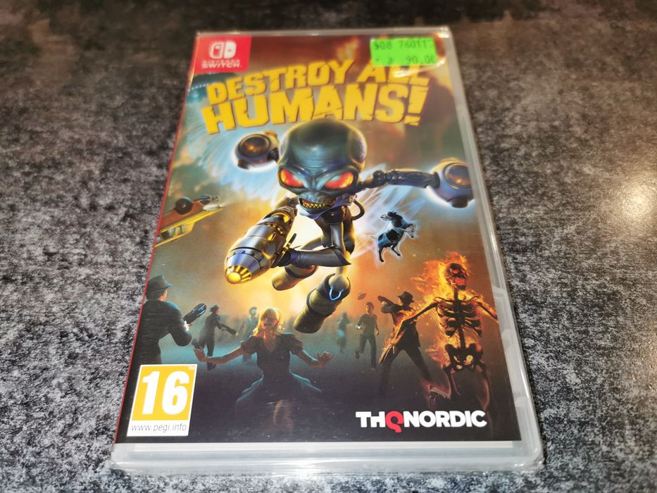 Destroy All Humans SWITCH gra po polsku  (nowa w folii) sklep Ursus