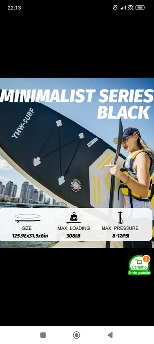 Prancha Paddle SUP Nova