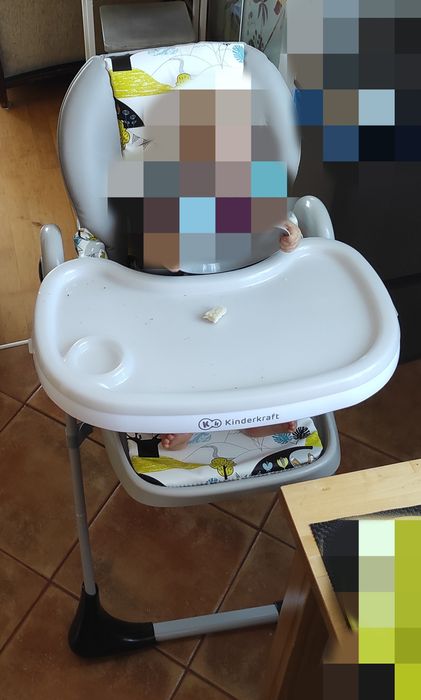 Krzesełko do karmienia Kinderkraft Yummy