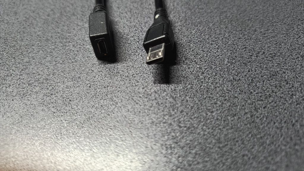 Kabel otg z zasilaniem micro USB przejściówka