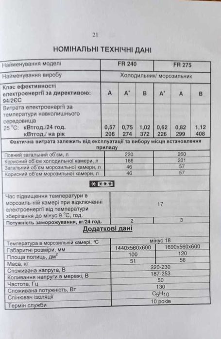 Продам холодильник Снайге snaige