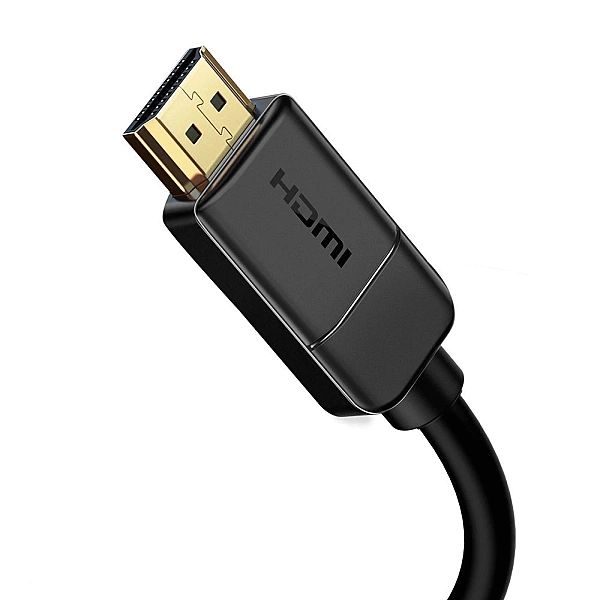 Baseus kabel przewód HDMI 2.0/4K 30 Hz 3D HDR 18 Gbps 8 m czarny (CAKG