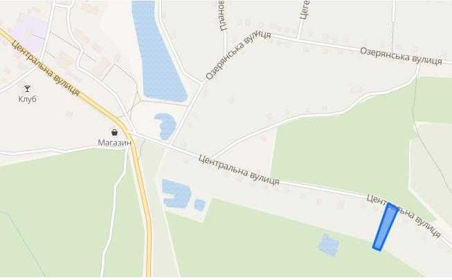 Продам земельный участок в с.Рокитне, центр, 21 сотка