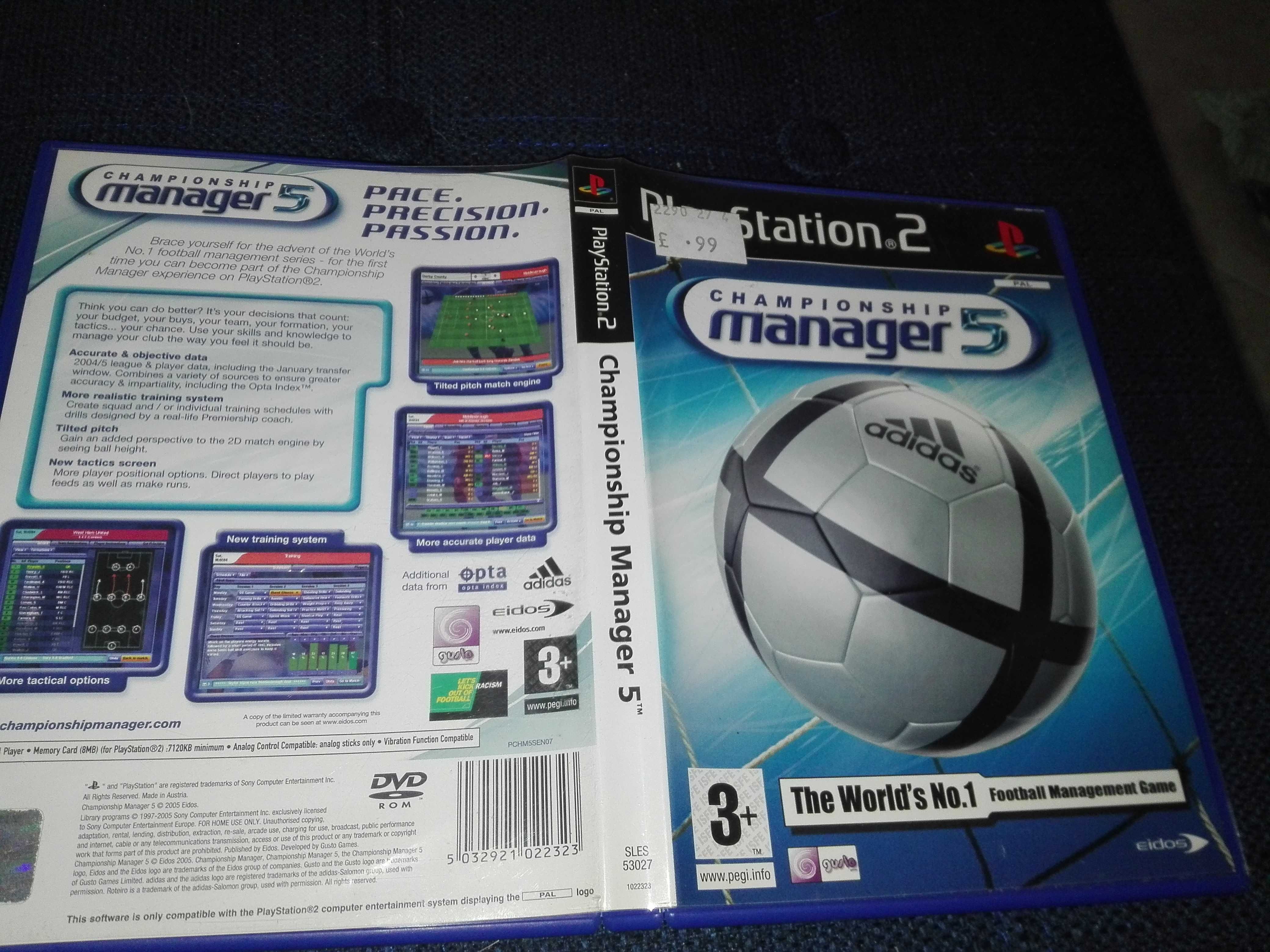 PlayStation 2 Championship Manager 5