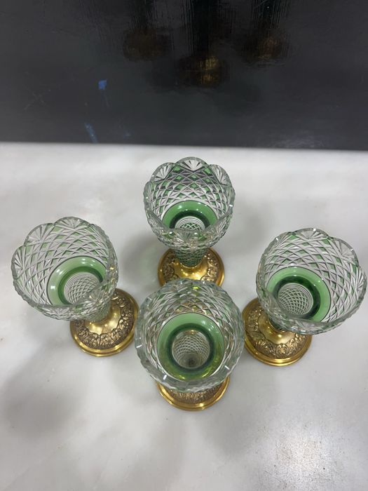 4 Jarras Cristal Bacarat Pedro Batista