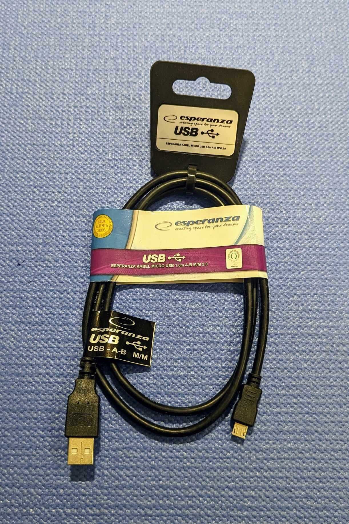 Kable micro USB Esperanza 10 sztuk