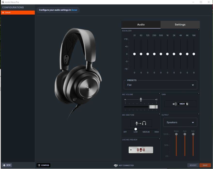 Słuchawki nauszne SteelSeries Arctis Nova Pro - NOWE.