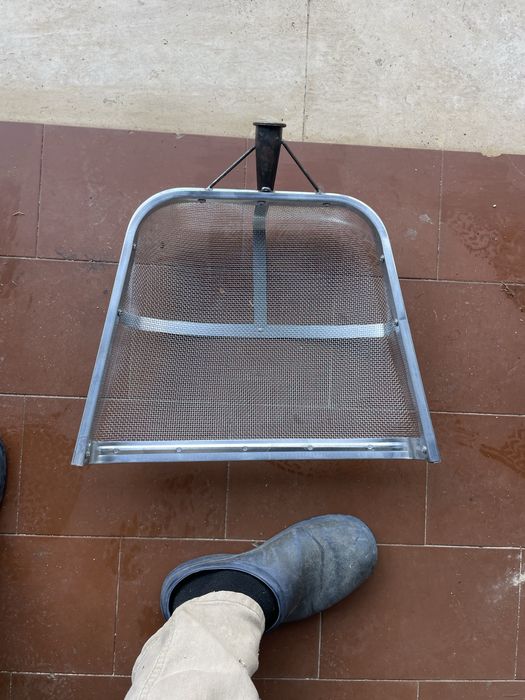 Paneira pá ancinho para jardim ou areia