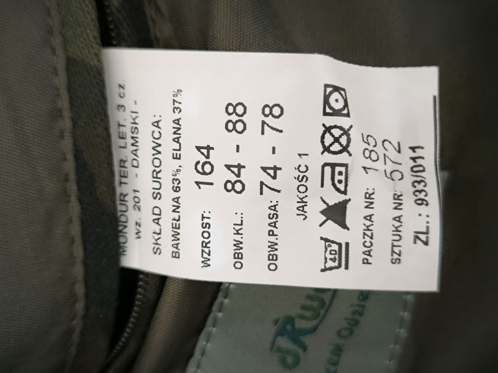 Drwal kamizelka damska moro camo na polowanie do lasu 164 taktyczna un