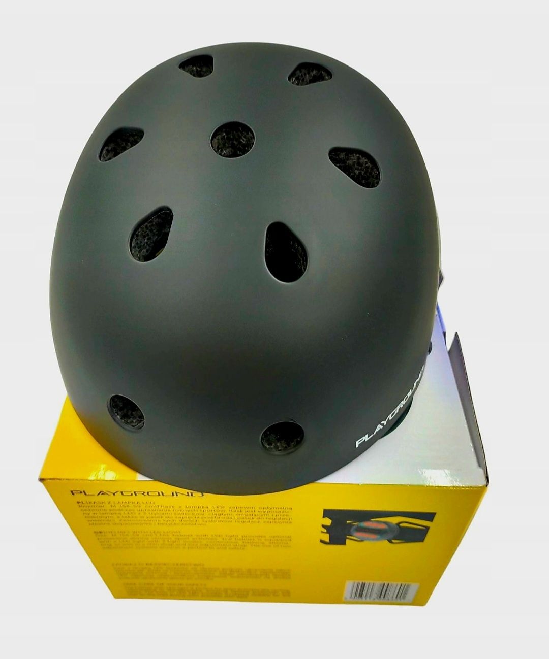NOWY KASK  Lampka Led . Rozmiar M