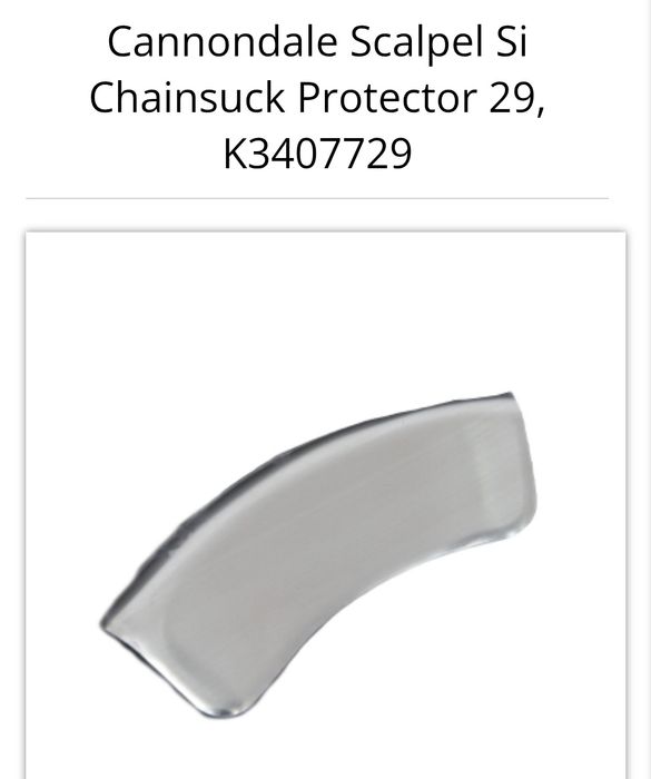 Cannondale scalpel Si chainstuck protect