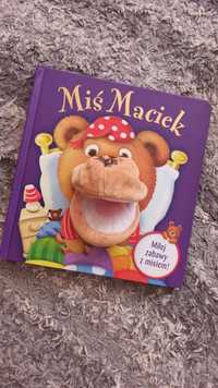 Miś Maciek - książka z pacynką