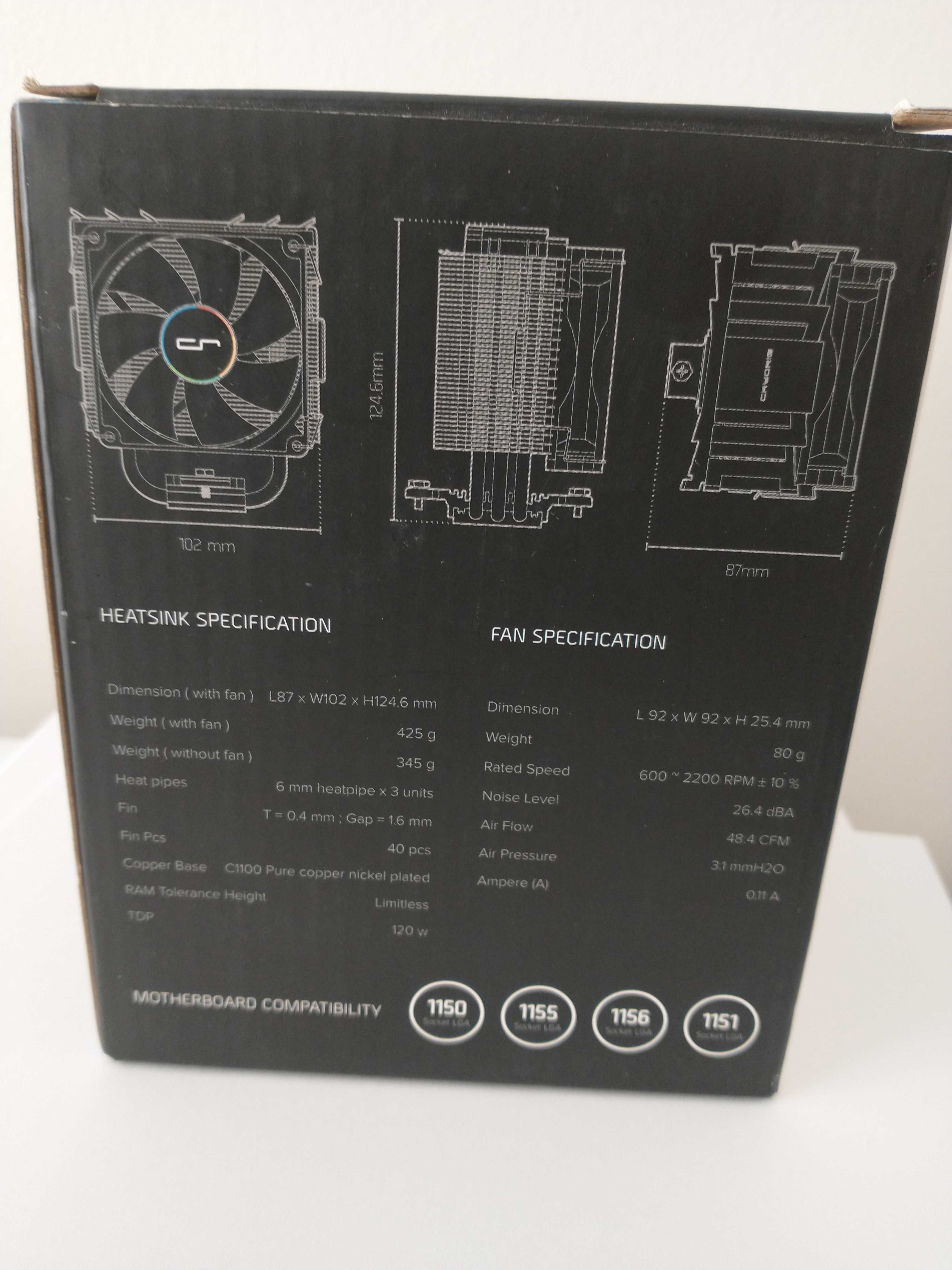Cryorig M9i chłodzenie procesora (Intel)