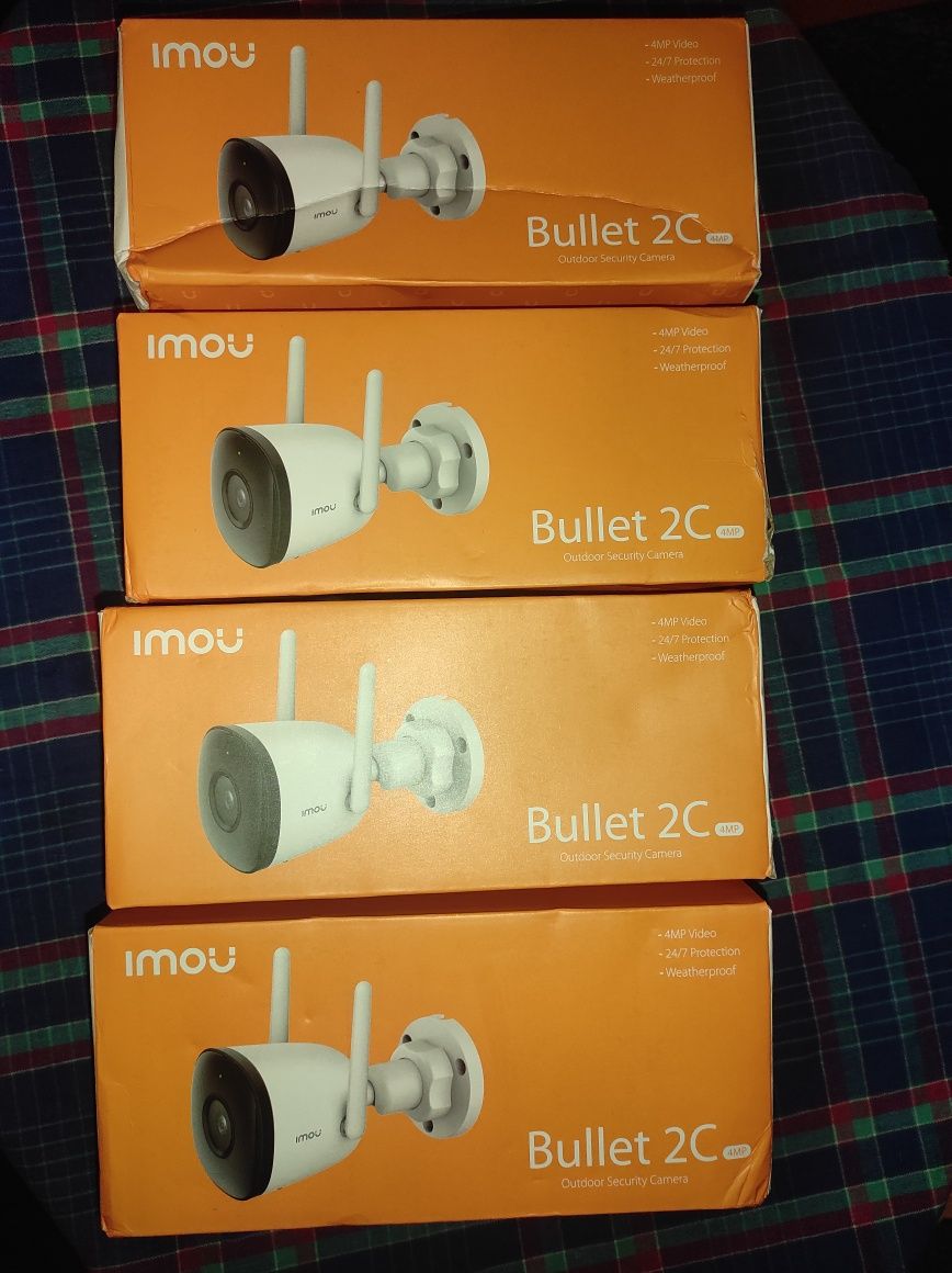 Бездротова вулична Wi-fi камера Imou bullet 2c 4 mp