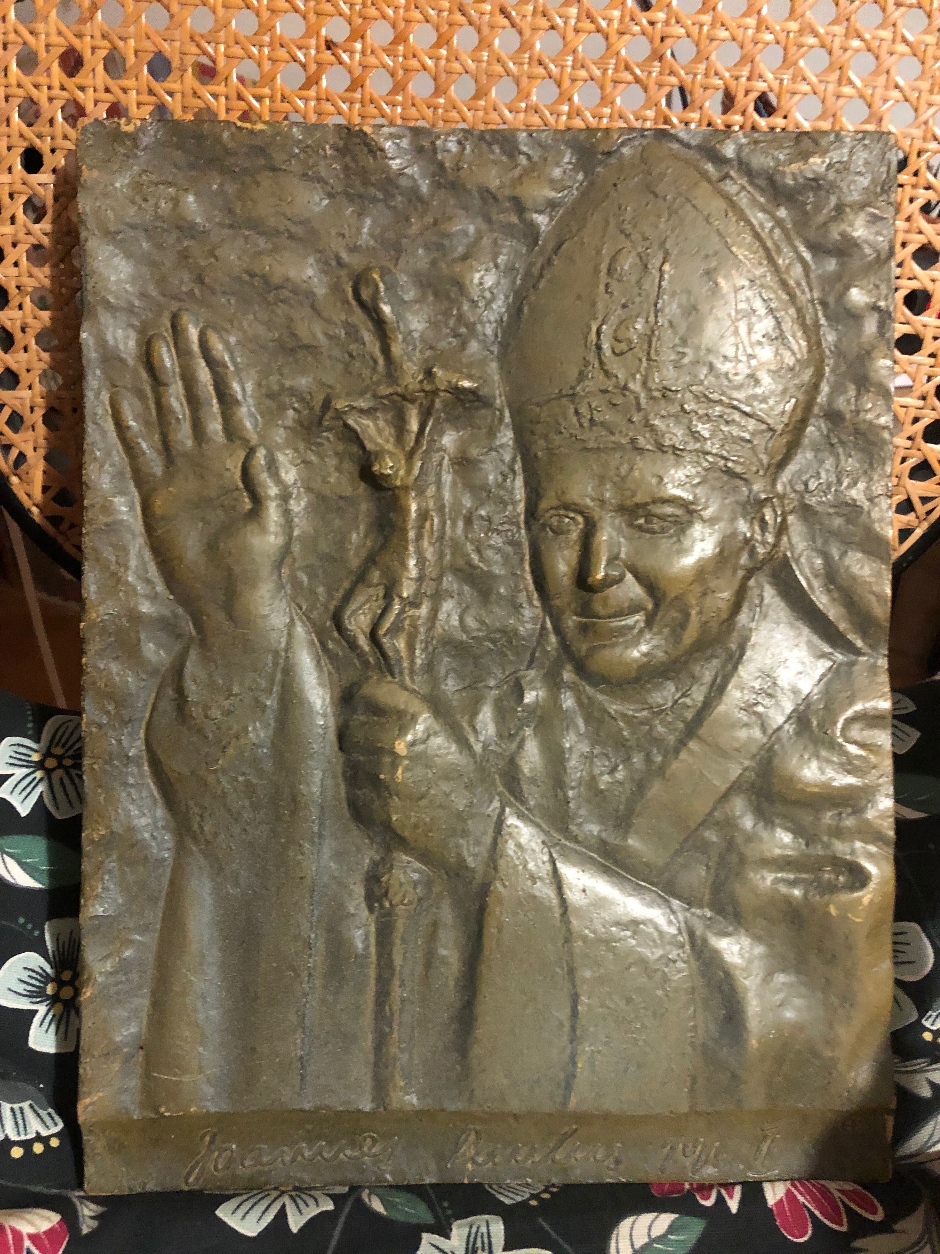 Nowa Cena! Jan Paweł II obraz 3D pianka poliuretanowa