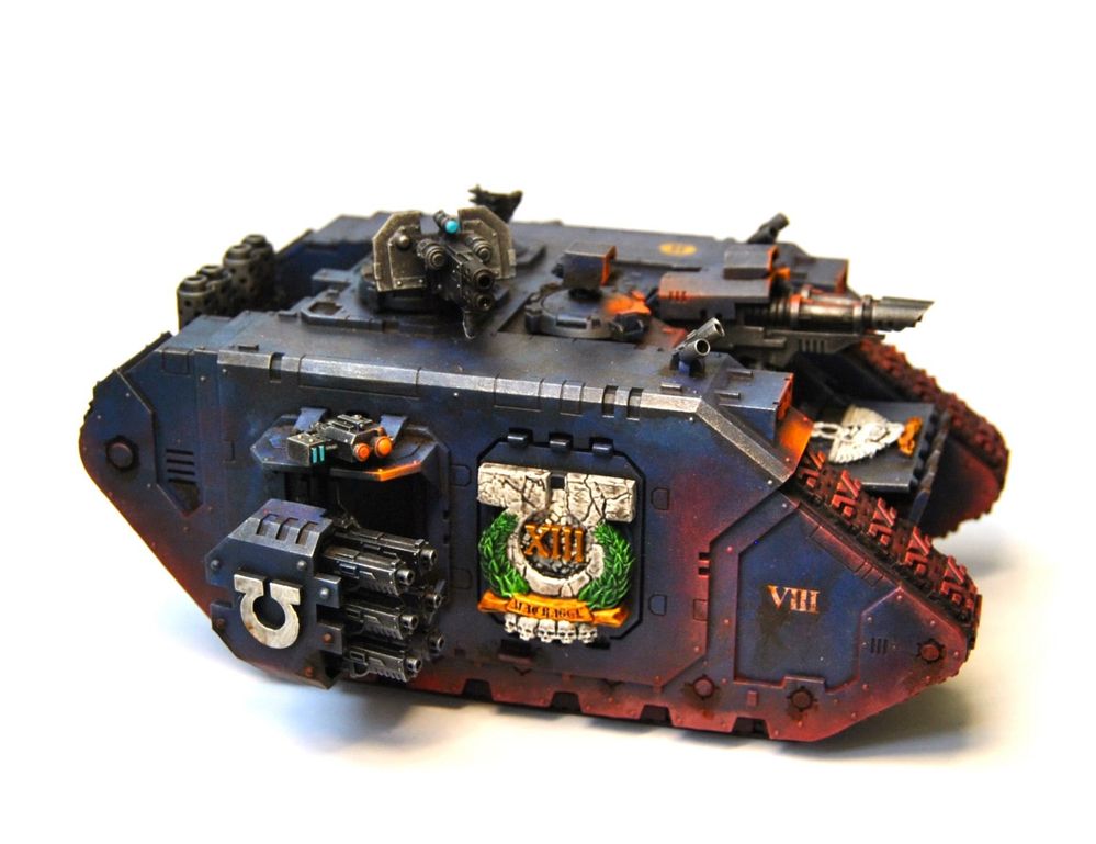 Druk 3d Warhammer 40k Space Marines Land Raider Reedemer hohby mini