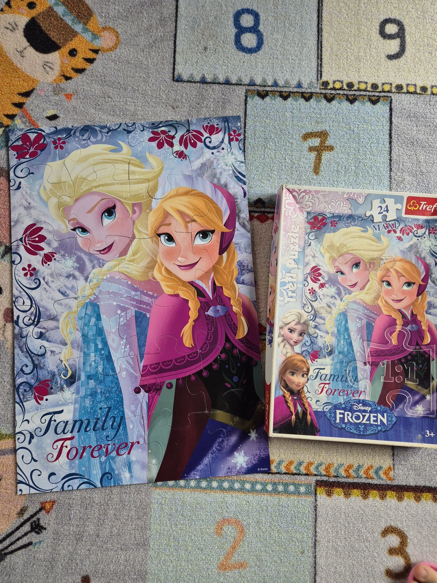 Puzzle Maxi 24elementy Frozen Elza i Anna 3+