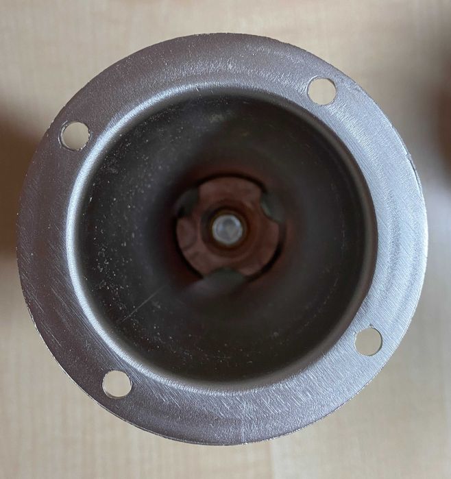 Ніжка меблева регульована,латунь h=100(+7см)