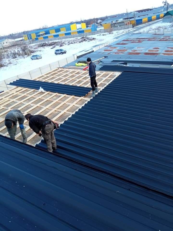 Покрівельні роботи. Дах. Криша. Забор. Навіс. Утеплення. Покрівля.