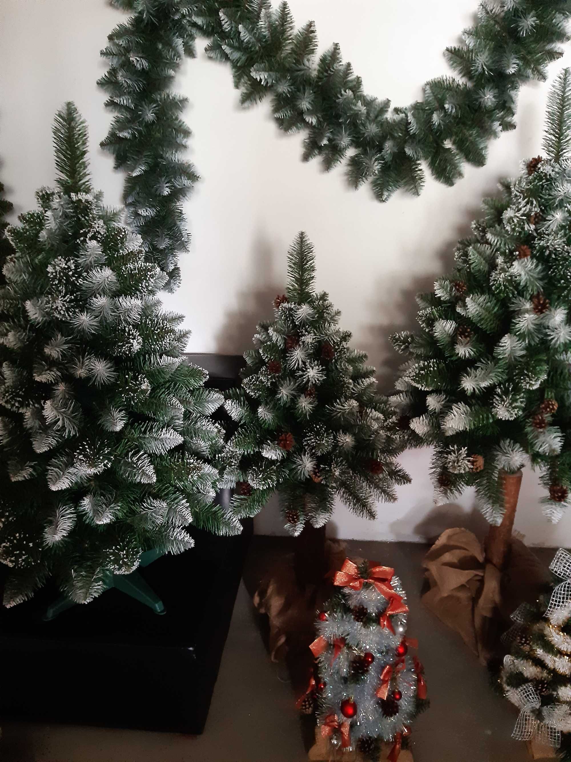 Choinka Sztuczna na stojaku Gęsta 100cm Sosna Diamentowa Producent