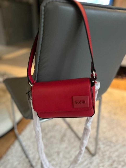 Torebka mini TOUS AMANDA czerwona