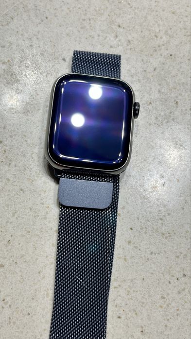 Apple Watch serie 7 Graphite Stainless Steel Case 45mm GPS + CELL LTE