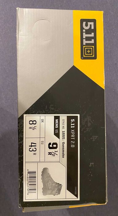 Buty trekingowe, wojskowe 5.11 Buty XPRT 2.0 43 Gunsmoke 12221