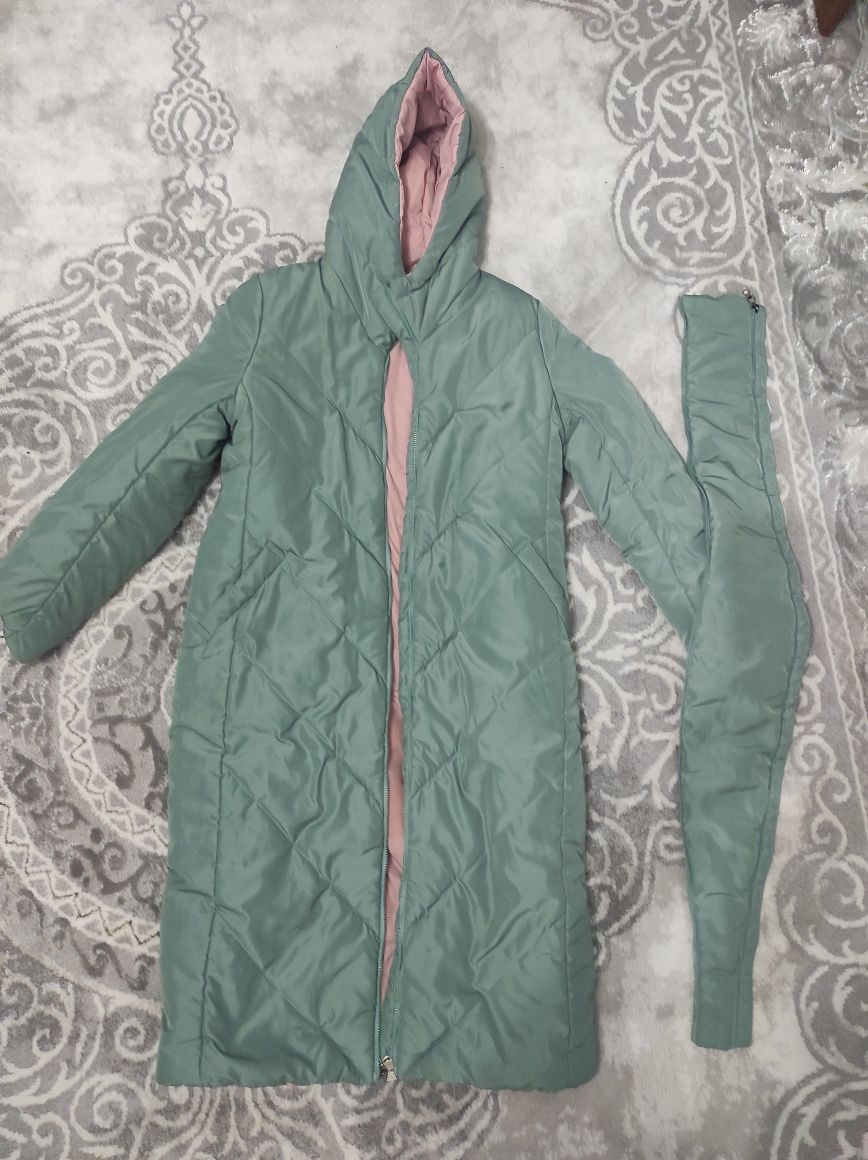 Зимове пальто для вагітної розмір М, L