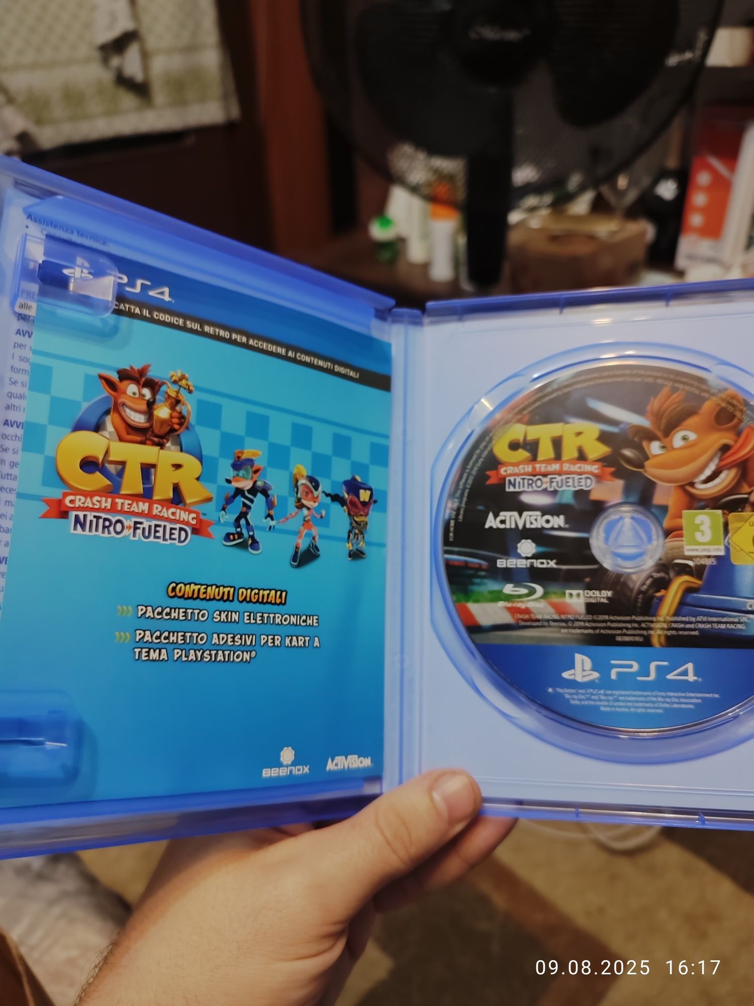 Crash time rising CTR NIRTO fueled ps4