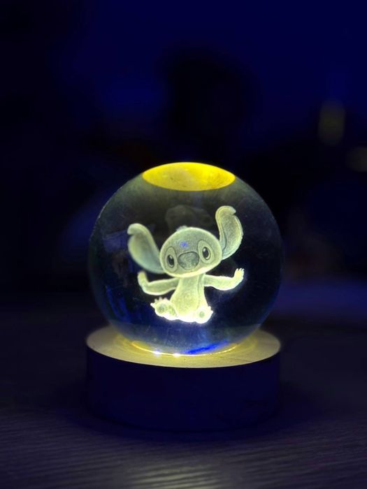 Нічник сфера Стіч (дитячий)