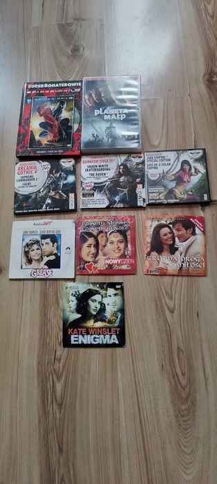 Sprzedam PŁYTY CD/ DVD plus Trójnog VELBON TRIPOD