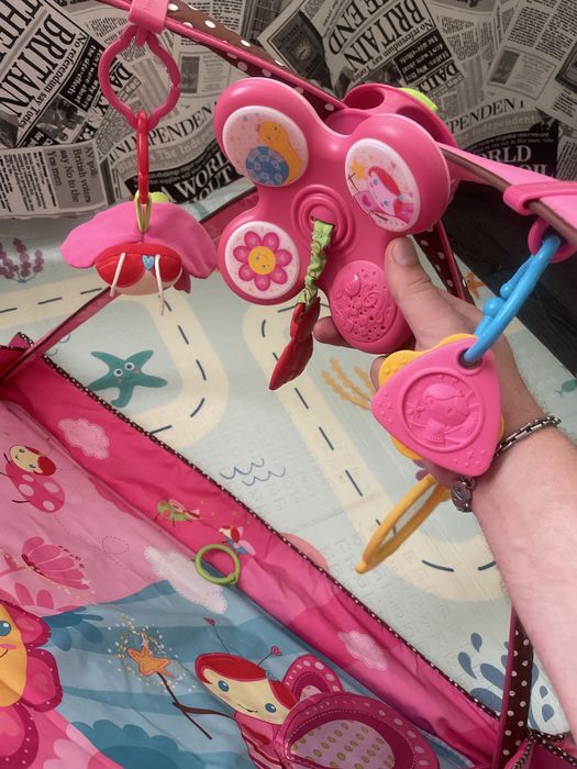 Два Дитячі музичні килимки Tiny Love лісові друзі +