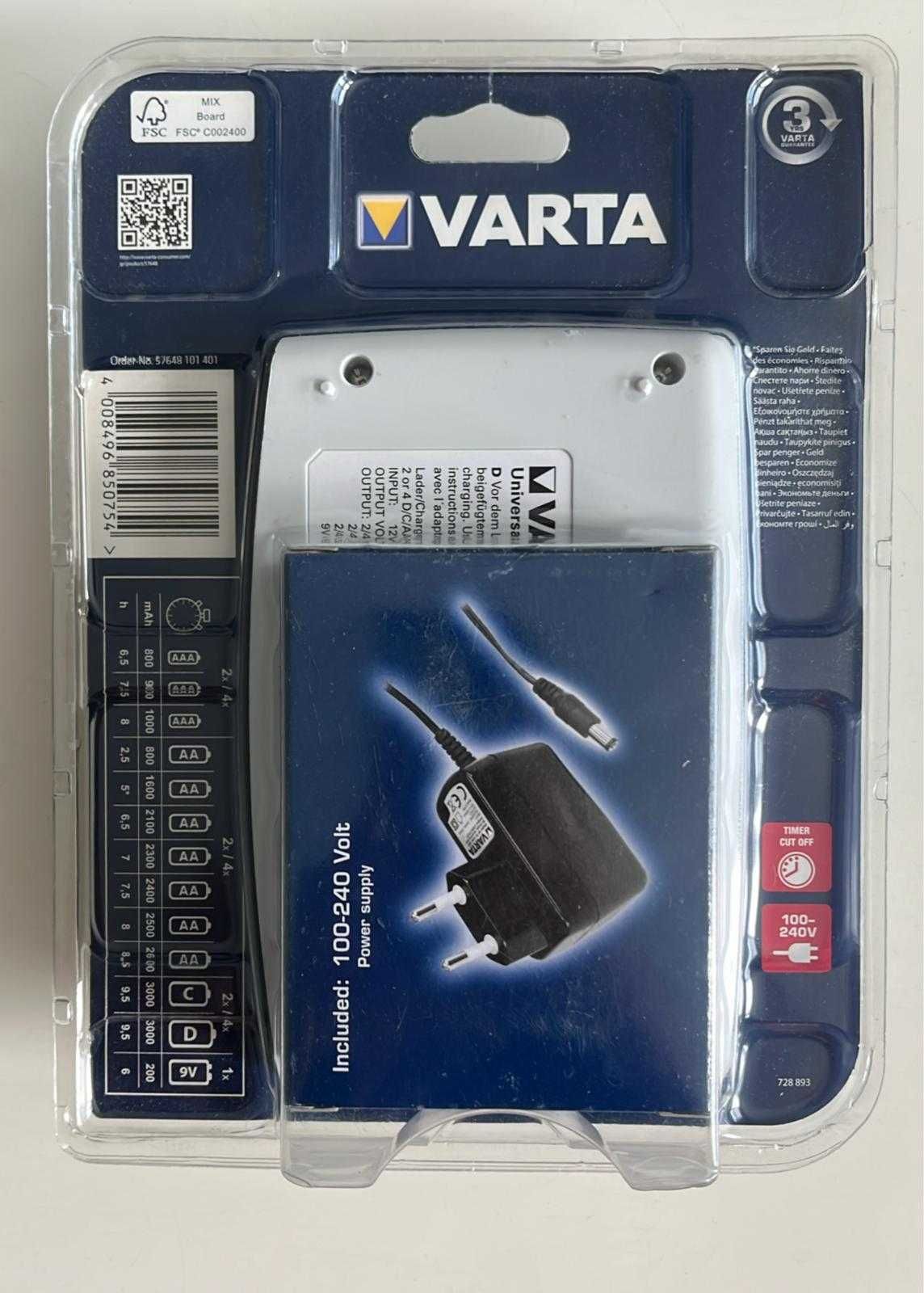 Ładowarka Varta Universal AA/AAA/C/D/9V