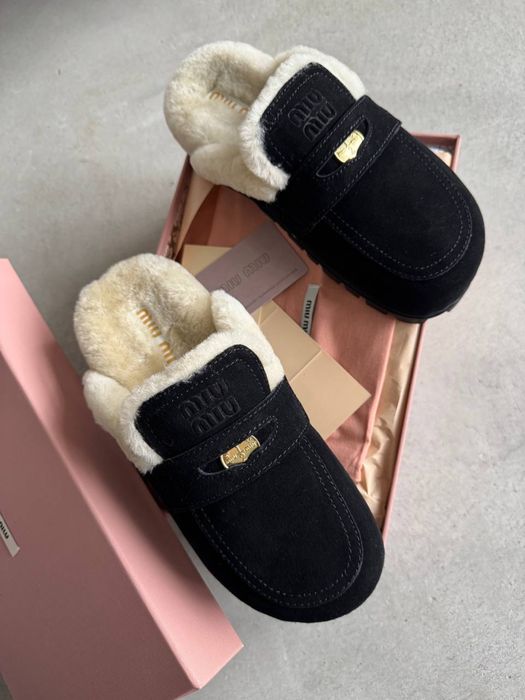 Мюлі miu miu з утепленням різні