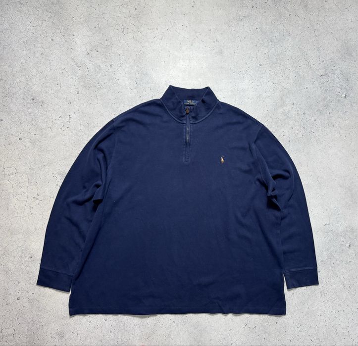 Кофта Свитер Polo Ralph Lauren Оригинал 1/4 Зип Old Money 3XL