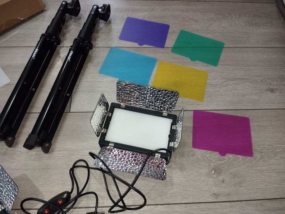 Lampy studyjne zestaw