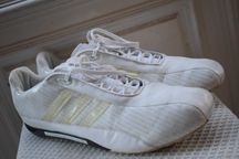 кожаные туфли кроссовки мокасины слипоны Adidas Porsche  р. 45 29 см