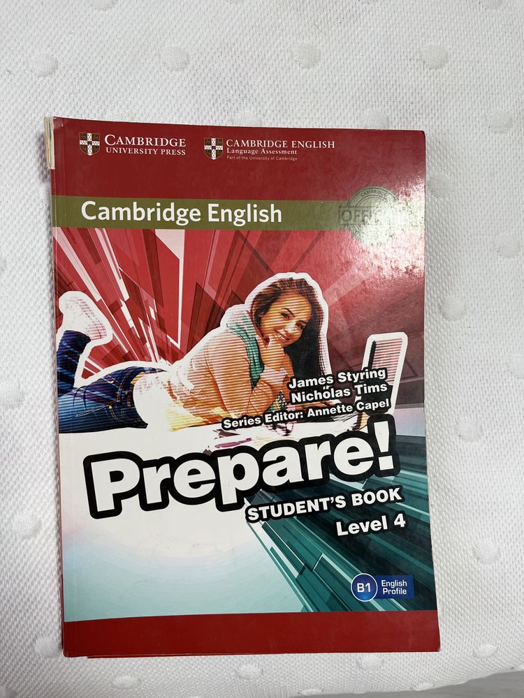 книги Prepare Cambridge English для изучения английского языка