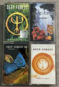 Kasety magnetofonowe Deep Forest 4 szt.