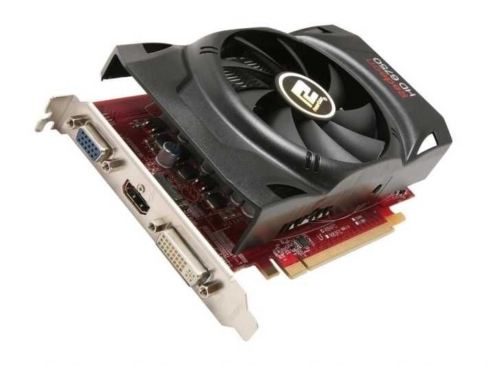 Видеокарта PowerColor Radeon HD 6750, 1GB (Б/У)