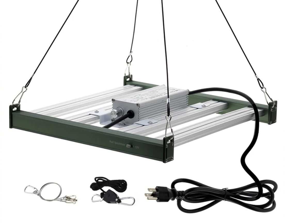 Lampa panel LED do uprawy roślin 120W LM281B Full Spectrum